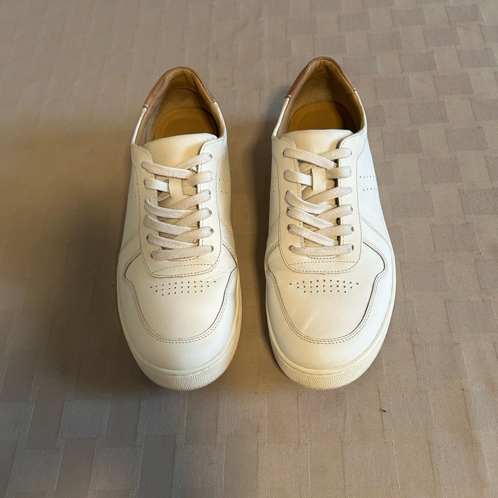 Nisolo Bria Go To Court Lace Up Leather Sneakers - Picture 3 of 13